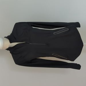 Under armor cold gear quarter zip athletic black pullover size medium